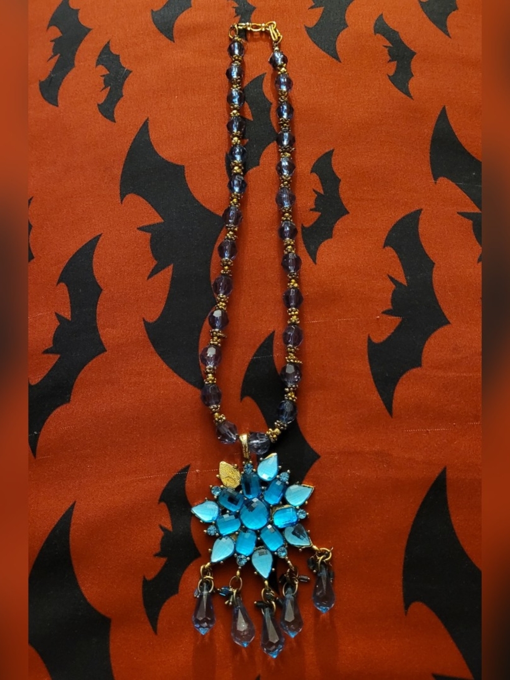 Bohemian Turquoise Beaded Necklace